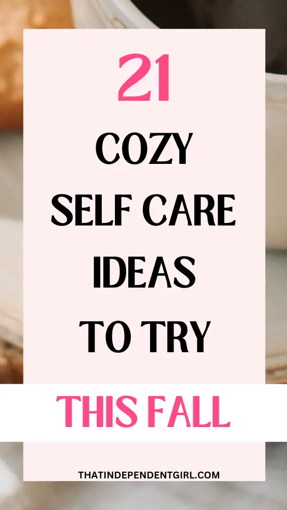 fall self-care ideas