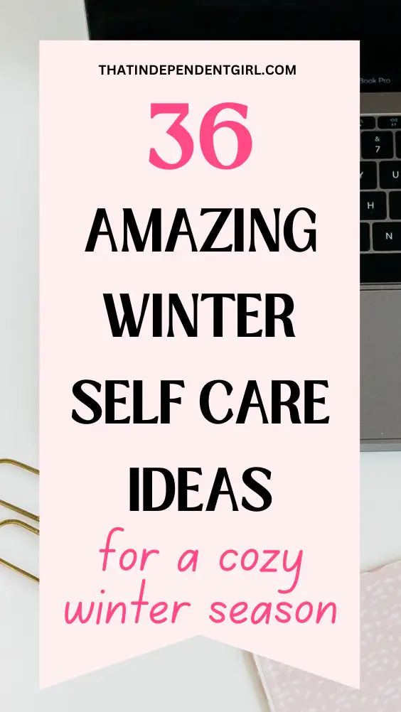 winter self-care ideas