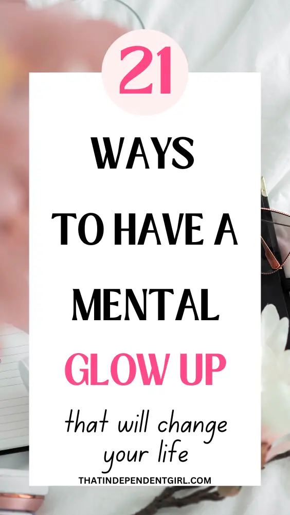 How to glow up mentally